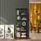 Ejoy Acoustic Slat Wood Wall Panels, 94 in x 12.6 in x 0.8 inch, 2PK ACPSC04_AlamosaGreen - alternate 2